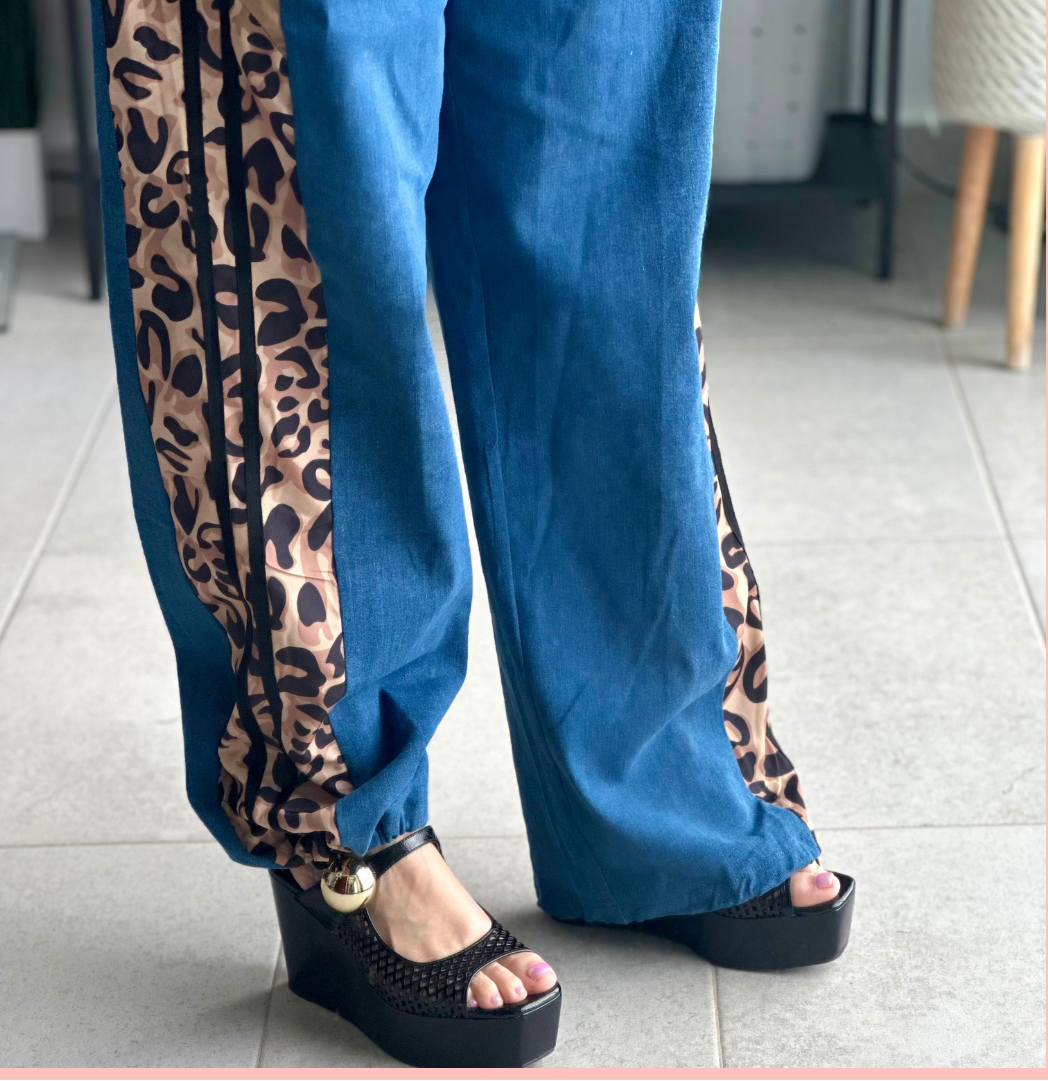 Linda Animal Print Pants