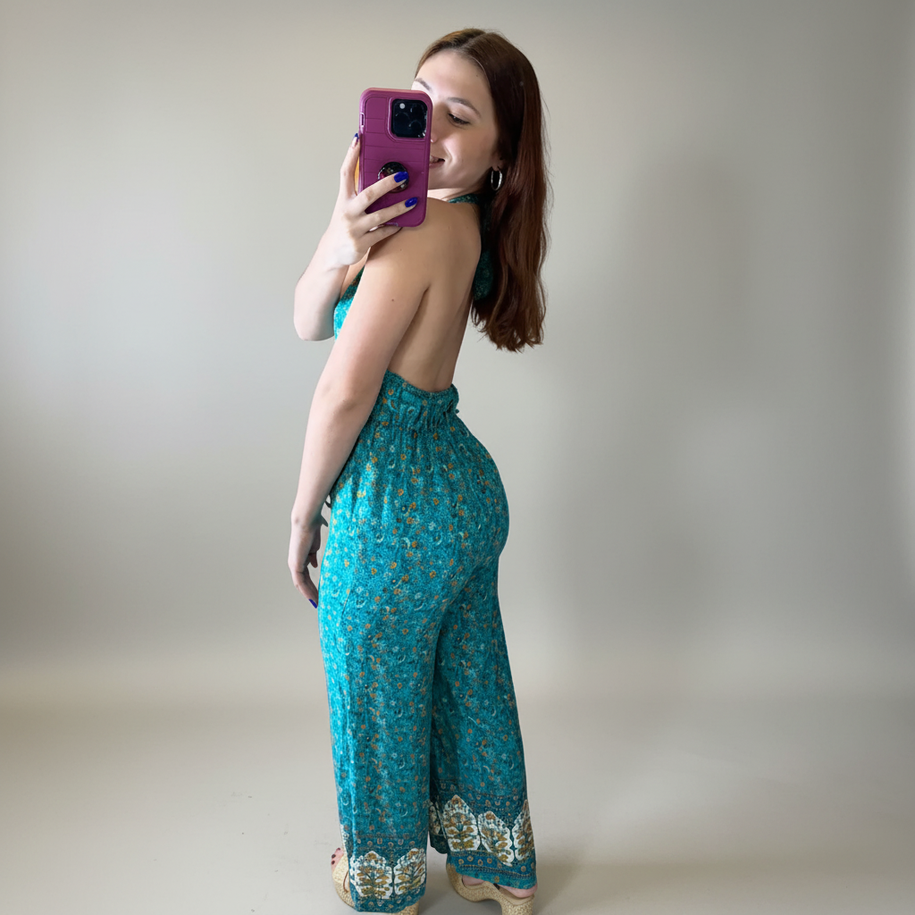 Halter Neck Jumpsuit