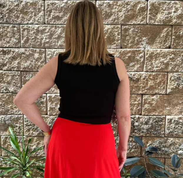 Rhinestone Knitted Top