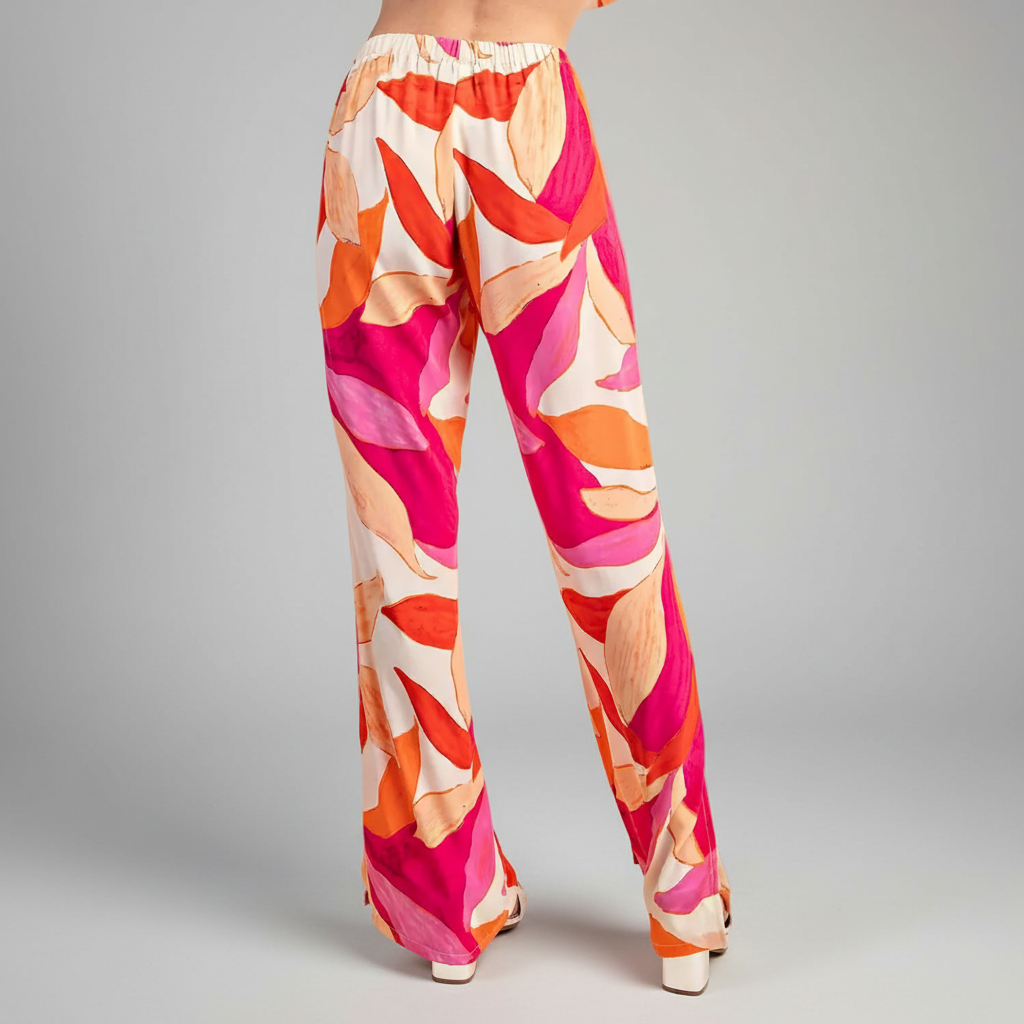 Printed Button Down Shirt Dress