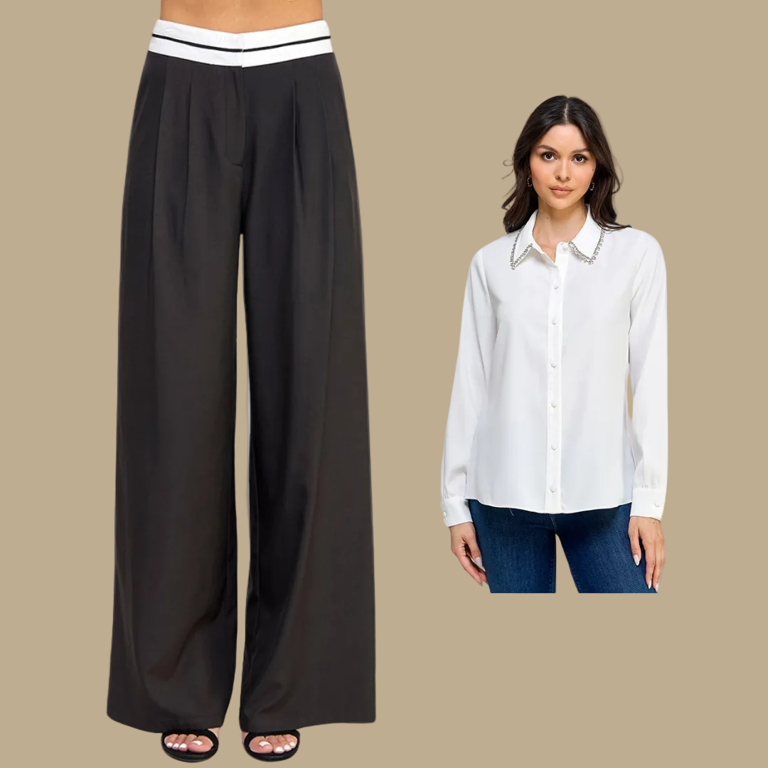 Black Wide Leg Pants