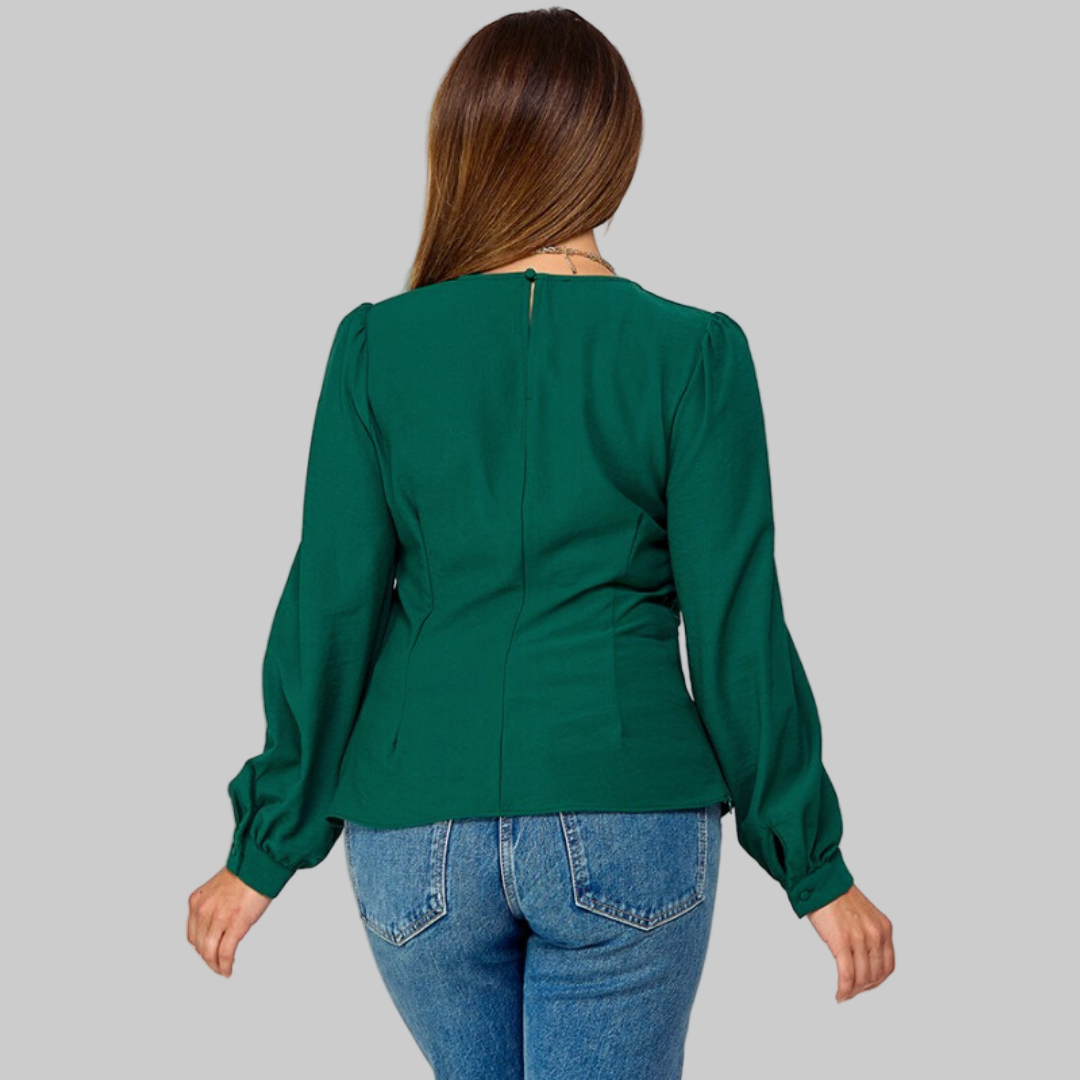 Green Elegant Top