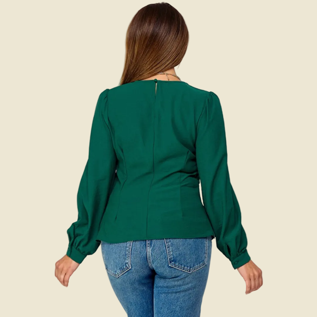 Green Elegant Top