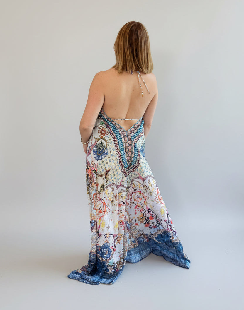 Lea Digital Print Maxi Dress