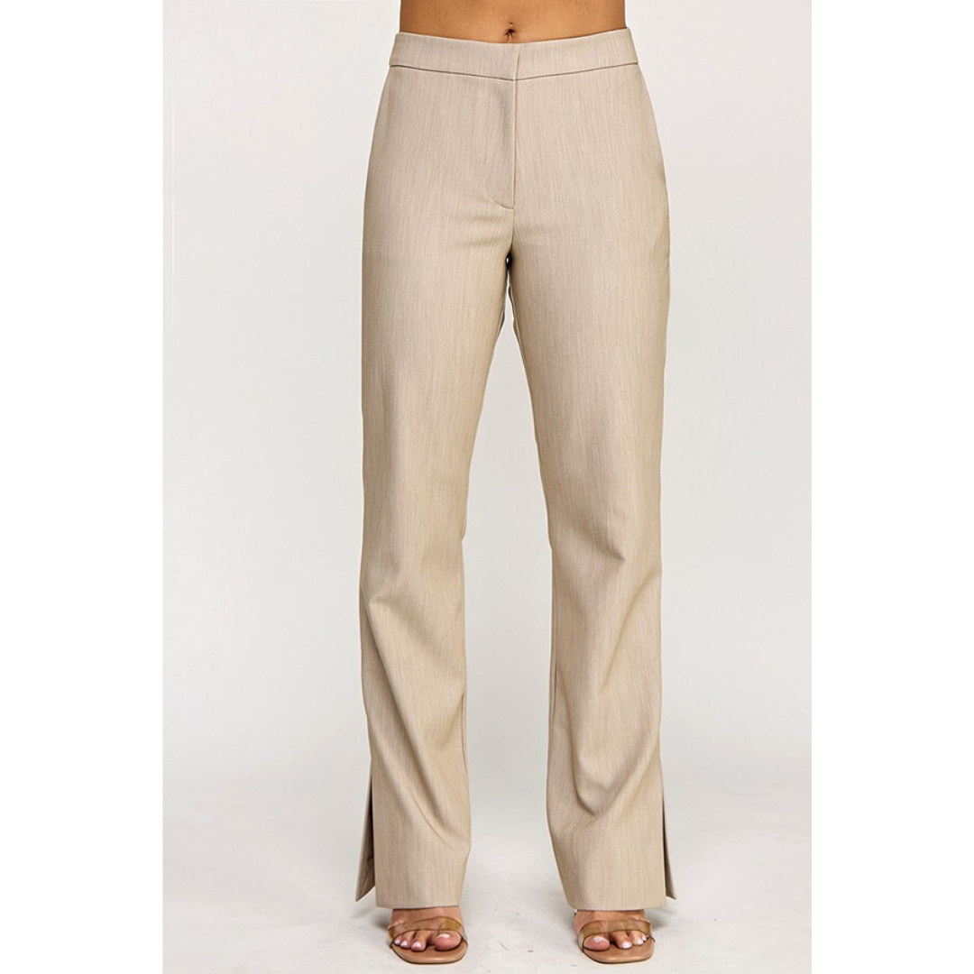 Oatmeal High Waist Pant
