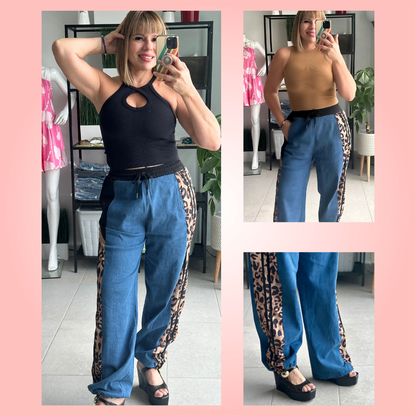 Linda Animal Print Pants