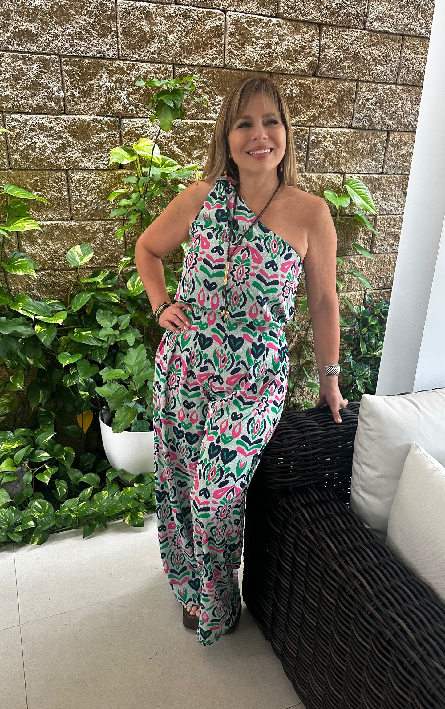 Top & Pant Green Set