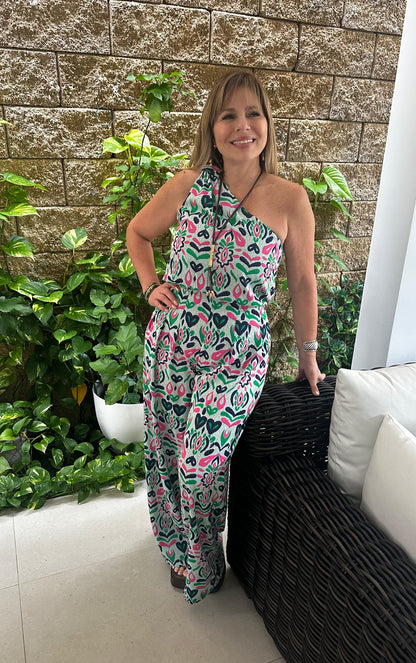 Top & Pant Green Set