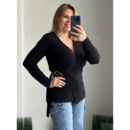 Kiara Black Sweater