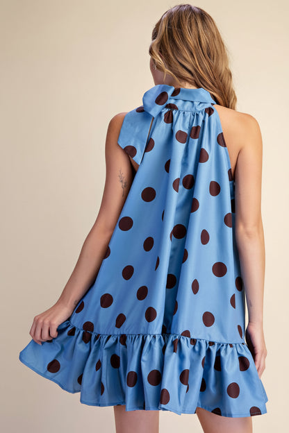 Polka Dot Mini Dress