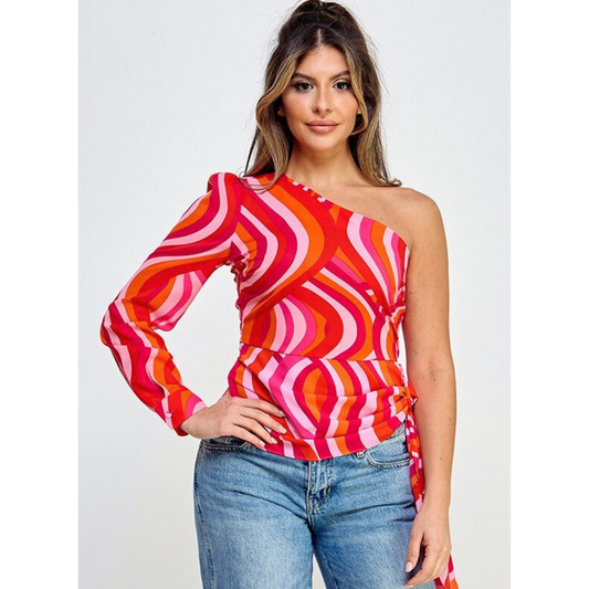 One Shoulder Top
