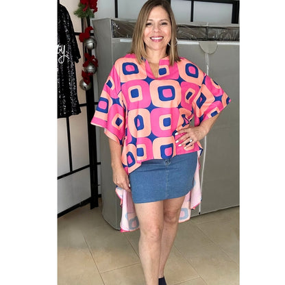 Isabella High-Low Top