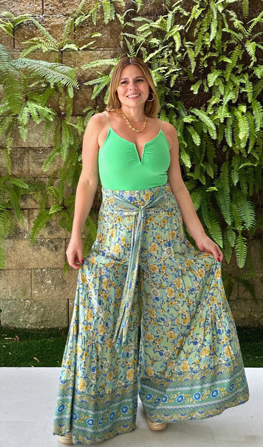 Floral Print Palazzo