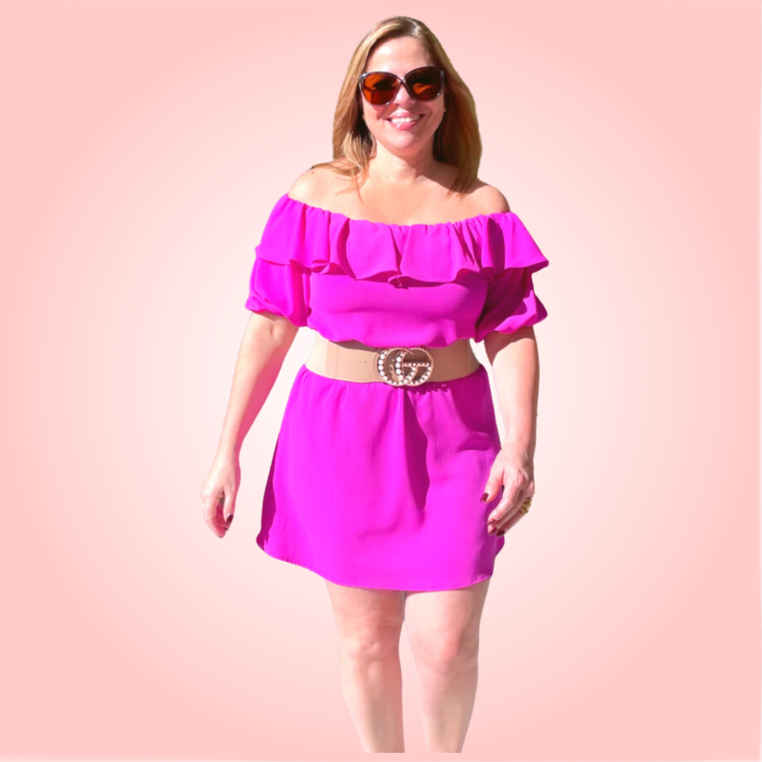 Orchid  Mini Dress
