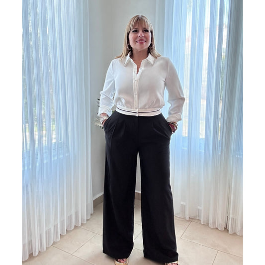 Black Wide Leg Pants
