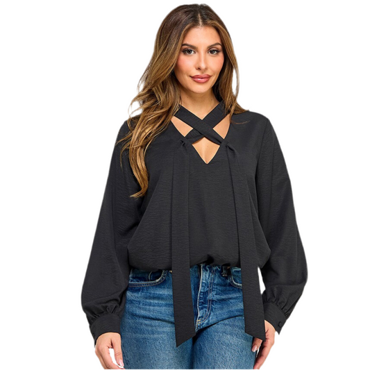 Noriena Black Top