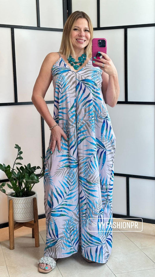 Cocoon Blue Dress