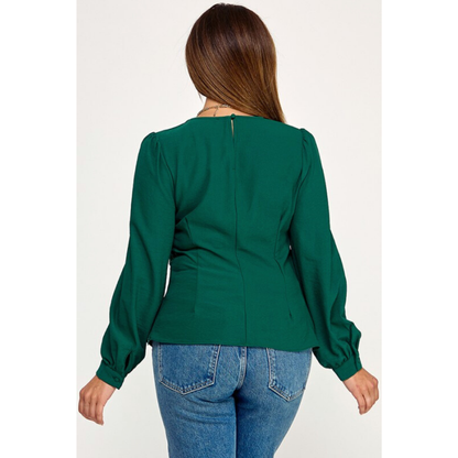 Green Elegant Top