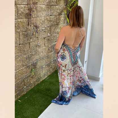 Lea Digital Print Maxi Dress