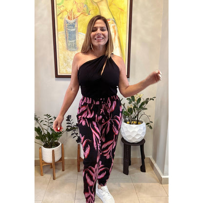 Asymmetric Slit Bodysuit