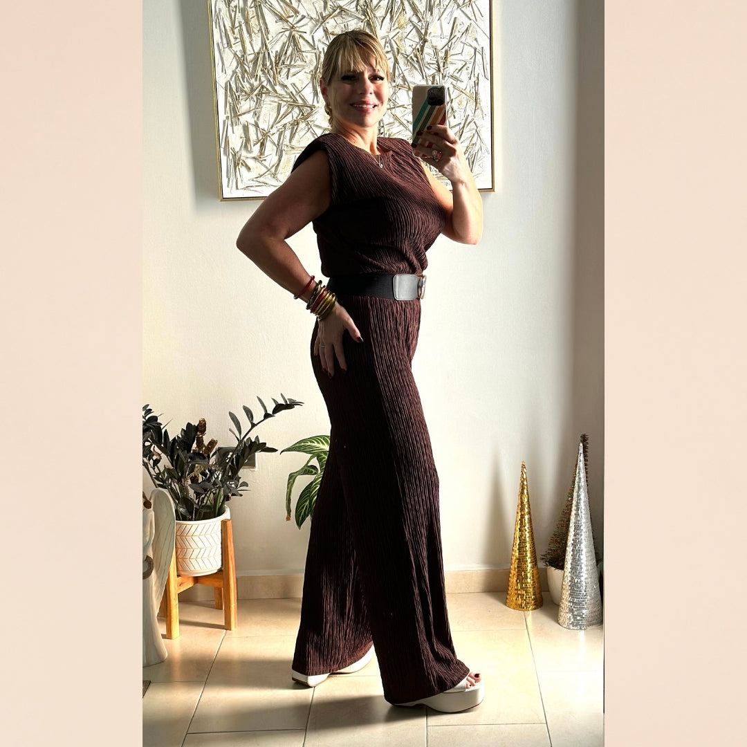 Espresso Jumpsuit