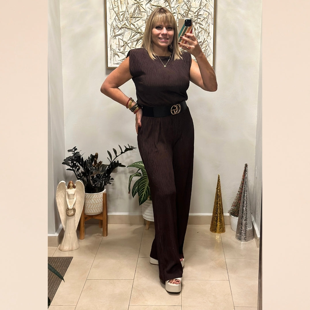 Espresso Jumpsuit