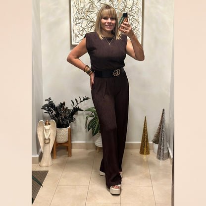 Espresso Jumpsuit