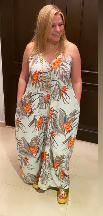 Cocoon Orange Dress