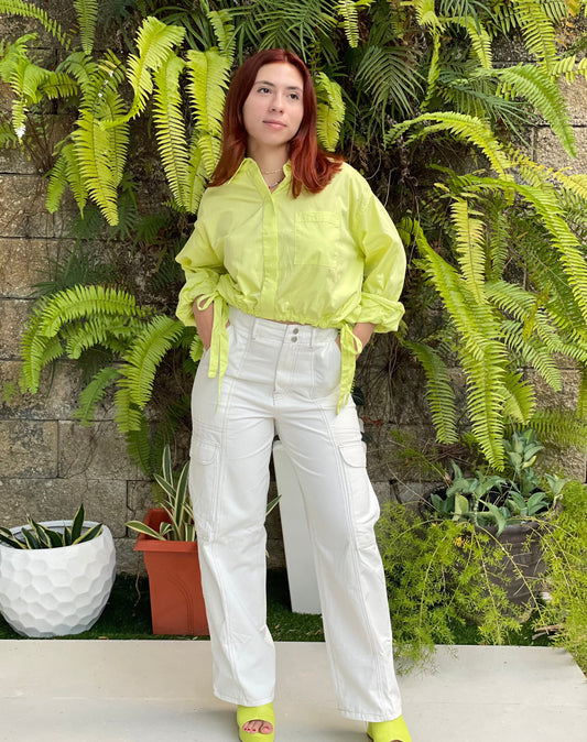 Off White Cargo Pants