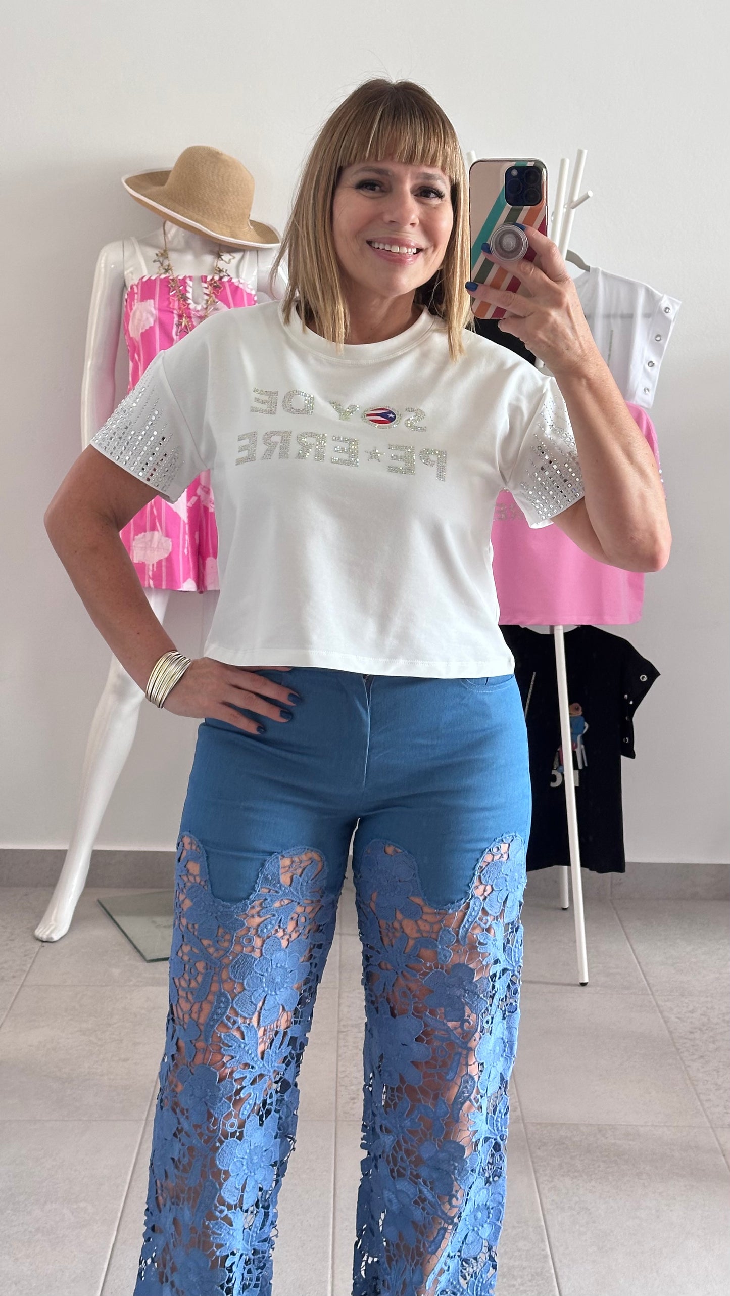 Thalia Denim Pants