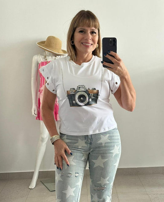 Camera White Top