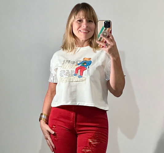 DTMF Top -White (re-stock)