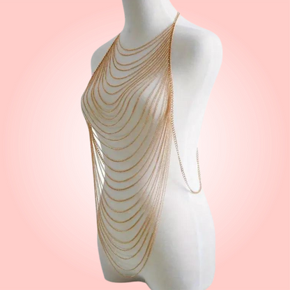 Long Body Gold Chain